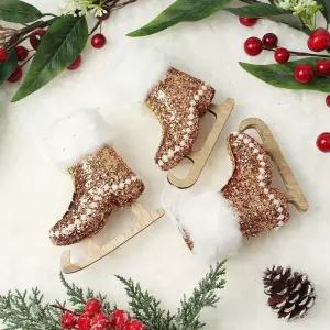 3p세트(스케이트) 인기 잇템 로즈골드 오너먼트 트리