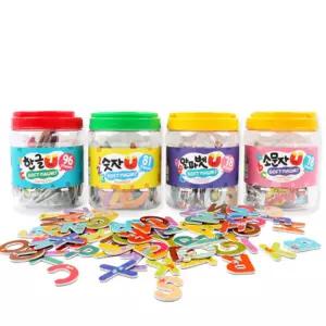 자석나라 소프트 자석글자 한글 숫자 알파벳