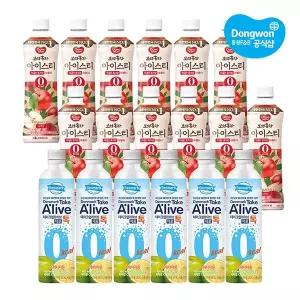 [동원] 보성홍차 애플 12개 +테이크얼라이브 제로톡 스위티자몽 400ml x 6개