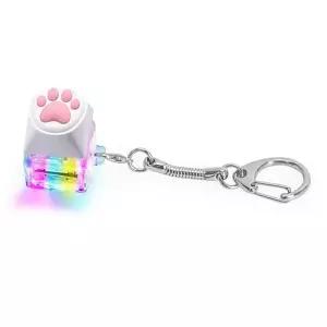 냐옹 고양이 키링 키홀더 키고리 열쇠고리 LED 조명 키캡 NYAK-L1