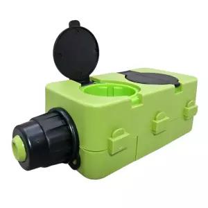 충격방지 콘센트 방우형 산업용 노출형 2구 국산