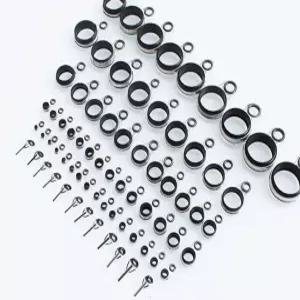 낚시대 가이드링 원투 캡 초릿대 탑 수리 세트 부품