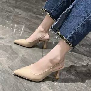 [하프클럽/]여자 결혼식 하객룩 가성비 보세 펌프스힐 구두 코디