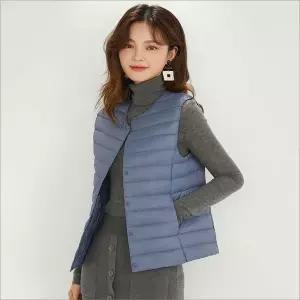 [하프클럽/]여성용 6컬러  경량 패딩조끼  베스트