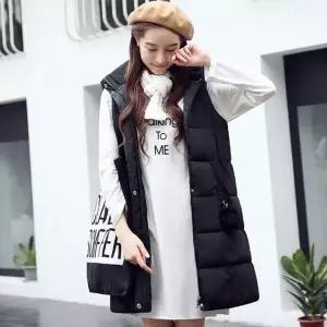 [하프클럽/]미들패딩조끼 여자패딩조끼 패딩조끼 여성패딩조끼