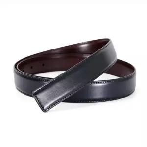 교체용 가죽 벨트 허리띠 몽블랑호환 소가죽 헤드리스 남성