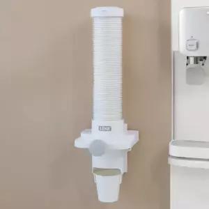 리케 터치미 종이컵 디스펜서 보관함 버튼식 원터치 홀더 자석부착 무타공 거치대