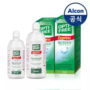 옵티프리 렌즈세척액 익스프레스 470ml 1개 + 355ml 1개