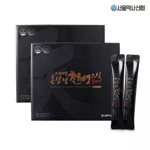 서울약사신협 프리미엄 홍삼정 천명 플러스 스틱 30포 2세트