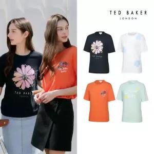 [테드베이커] 린넨 반팔티셔츠 여성 4종세트
