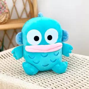 산리오 한교동 봉제인형 25cm어린이물고기 선물용 인테리어 아이 소품 장식 예쁜 캐릭터 파란