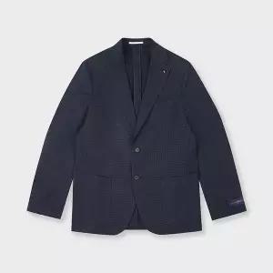 [본](마산점) BON 네이비 이태리 수입원단 ALBINO TORELLO 저지 라이크 카마치아 자켓 BN4MEA260NY