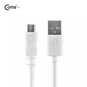 USB Micro 5Pin 케이블 2M White OD 4.5 2.0A M   B 마이크로 5핀 안드로이드