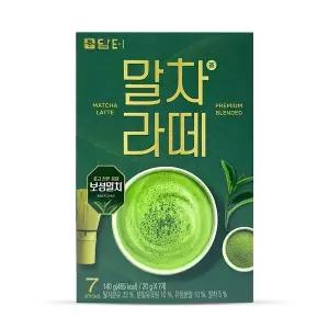 담터 깊고 진한 풍미 보성 말차 라떼 20g 7개입