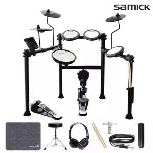 삼익 전자드럼 SD100 올메쉬 풀패키지 세트 견고한프레임 킥타워페달