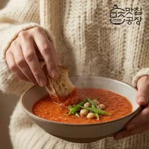 맛집공장 숲숩 저당 토마토 렌틸 쌀 수프 5팩(팩당 180g/135kcal)