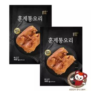 반찬단지 훈제통오리 900g, 2개