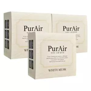 퓨레어 탈취제 230g 화이트머스크 라벤더 무향 3개 냄새제거 신발장 옷장 고체 퍼퓸 탈취제