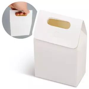 손잡이 선물 케이스 화이트 소 답례품 선물백 쇼핑백/포장상자/선물포장지/조각케이크상자/조립식박스/선물