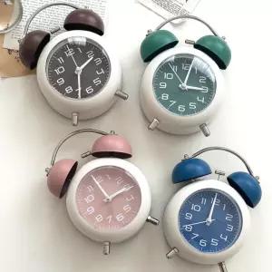 시끄러운 알람시계 해머벨 자명종 소리큰 탁상시계/수능/시계/알람/탁상용/국산/부엉이/아날로그/아동/우드