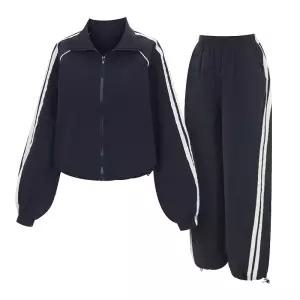 (택가 178000원)[샐리] 투라인점퍼팬츠세트_I6A-CJP013SET