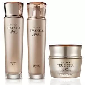 이자녹스 라하 트리플 트루셀 기초화장품 스킨 로션 크림 3종 세트