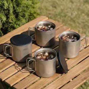 필모아 보온 보냉 스텐 뚜껑 캠핑 머그컵 등산용 진공 E500MU