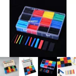 800p 열 수축튜브 전선 보호 단선방지 배선정리/전기선/배선/열수축튜브/케이블/절연성/내열성/단자보호