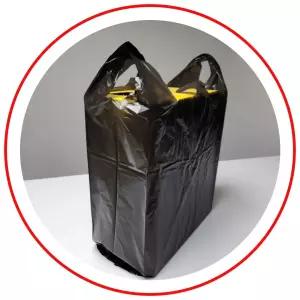 다용도 5호 비닐봉투 20리터 100매 대형 수거 업소용 검정 마트봉투 재활용 분리 소형 지