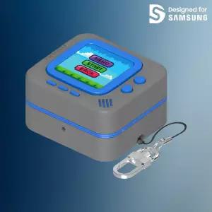 삼성 정품 갤럭시 버즈4 | 버즈4 프로 케이스 (레트로 픽셀 메뉴)