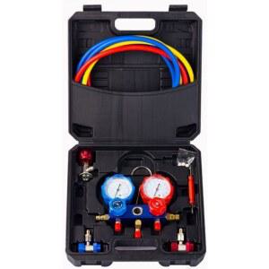 에어컨 게이지 가스 134A 자동차 진공 주입 밸브 충전 압력