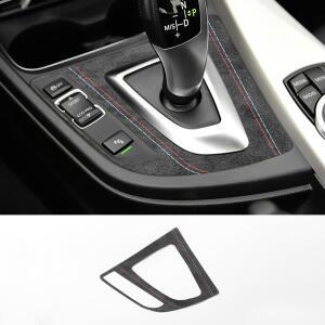 BMW F30 F34 F36 기어 변속 컨트롤 패널  프레임 장식 스티커 자동차 차량용 호환 실내 튜닝 호환 액세서리