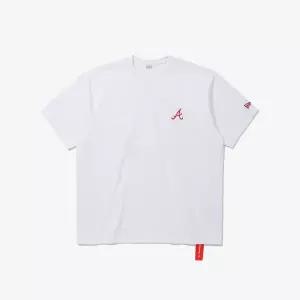 [뉴에라](광주신세계)MLB 애틀랜타 브레이브스 59FIFTY 서클 티셔츠 화이트 15147560