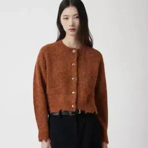 [롯데백화점]쥬크 알파카 블렌디드 데미지드 니트 가디건 Z254KSL022