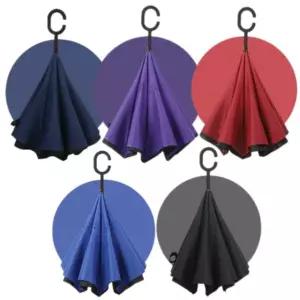 스탠딩 장우산 리버스 스마트한 거꾸로 반전