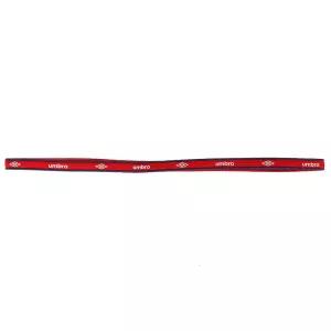 엄브로 스포츠 운동 헬스 폭좁은 헤드밴드 빨강 흘러내림방지 흡수력좋은 머리띠 필라테스도구 땀받이