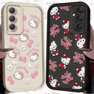 만화 헬로 키티 케이스 삼성 호환 갤럭시 A54 A05 A34 A24 A14 A53 A33 A23 A13 A52 A32 A22 A12 A71 A51