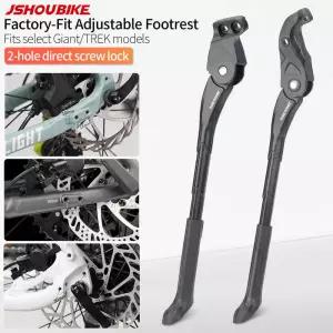 조정 가능한 자전거 킥스탠드 알루미늄 합금 18-24 26-29 인치 내구성 MTB 사이드 지지대 자이언트 트렉