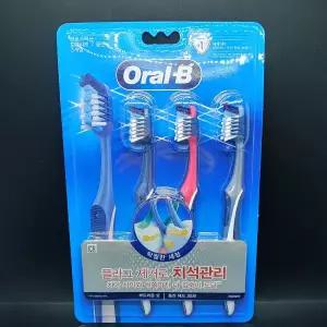 오랄비 크로스액션 컴플리트 7 클린 35모 칫솔 3개입 1개