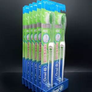 오랄비 고탄력 초극세모 그린티 칫솔 1개입 x 12개 / 매우 부드러운모