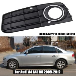 아우디 A4 B8 2009 앞 범퍼 그릴 안개등 커버 왼쪽오른쪽 8KD 80768201 C