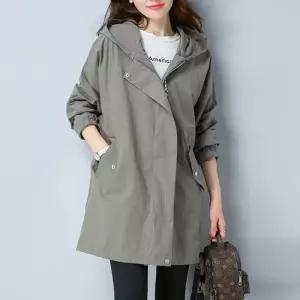 봄 가을 여성자켓 트렌치코트 야상점퍼 여자 바람막이 점퍼 아우터