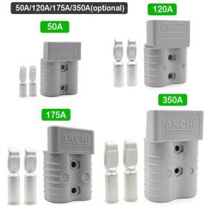 앤더슨 배터리 전원 커넥터 120A 50A 고전류 350A UPS 175A 전동 지게차