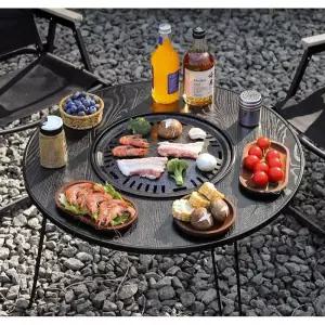 접이식 숯불 고깃집 야외 불판 탁자 고기집 식당