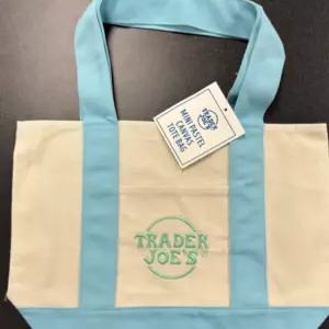 트레이더조 Trader Joes 미니 캔버스 에코백 토트백