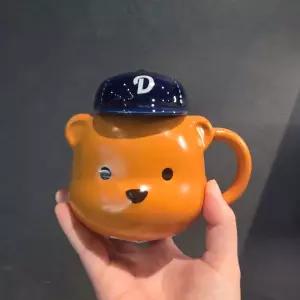 스타벅스 베어리스타 캡 머그 350ml KBO 콜라보 두산베어스 머그컵 2026