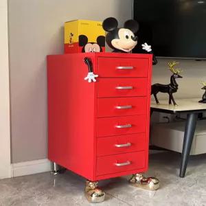 이동식 철제 8단 서랍 정리 3컬러 흰색 6단