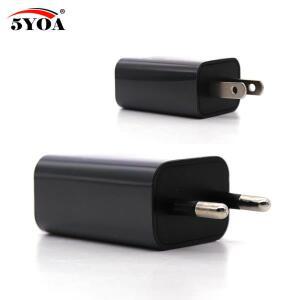 USB EU 벽면 전화 충전기 플러그 5V1A AC 110V-240V 마이크로 전원 어댑터 다기능 아이폰 삼성 샤오미 LG