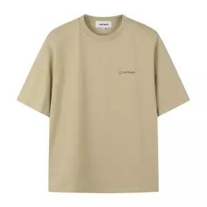 [커스텀멜로우](대구신세계)[랜쇼페 특가] 새드스마일 베이직 로고 티셔츠 CQTAX24411BEX