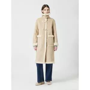 [CC콜렉트](대전신세계)더플 롱 무스탕_C254PSJ612